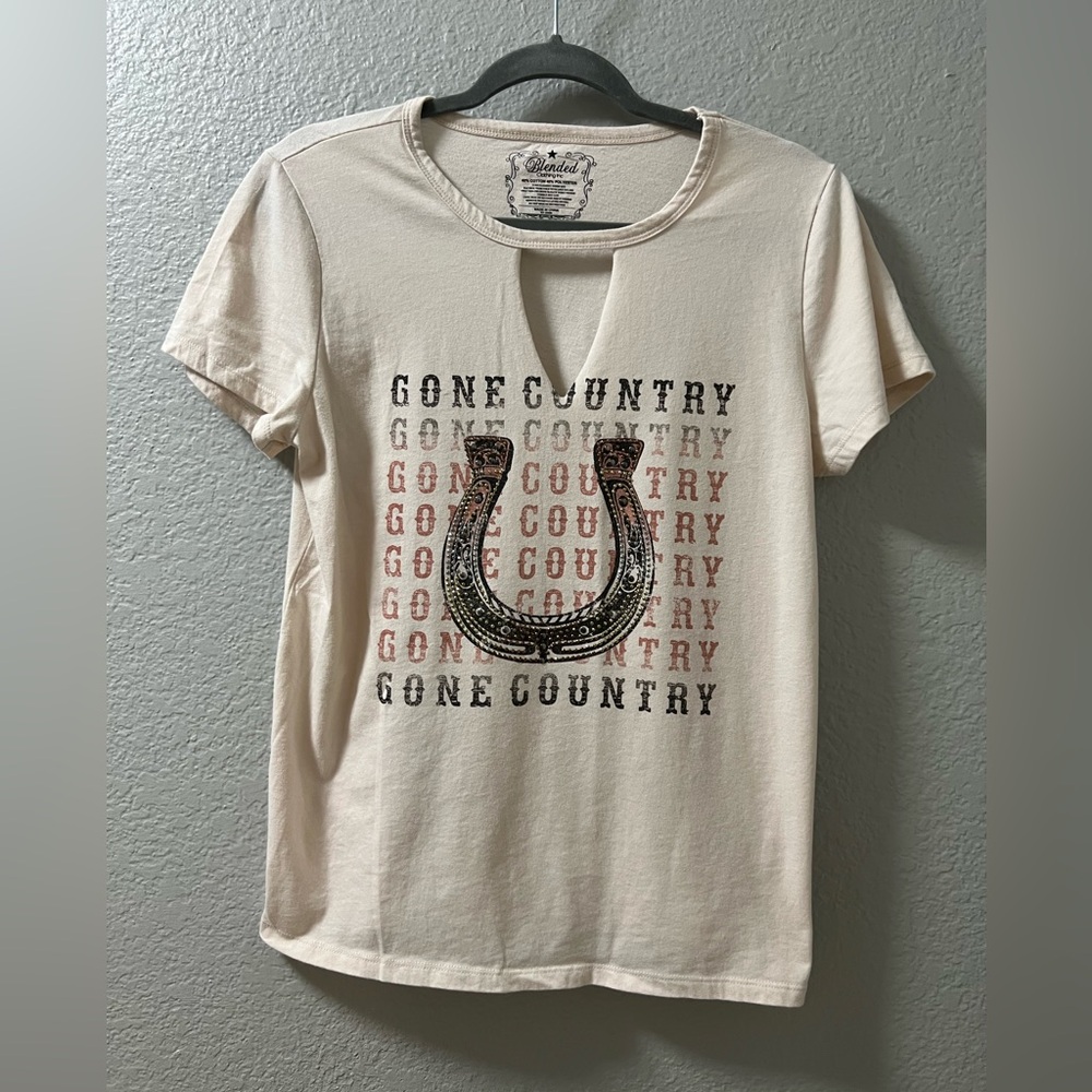 Cream Short Sleeve Tee